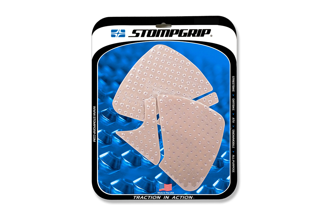 Almohadilla Stompgrip depósito de gasolina transparente, Volcano, Kit depósito de gasolina Streetbike para Monster 937 (plus, SP), 2021-2025, Monster 1200 (S), 2021-2024