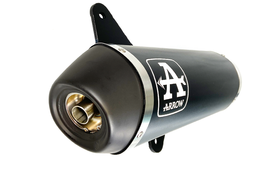 ARROW Escape DARK URBAN para Piaggio Vespa GTS125i / GTS300i 2008-2016