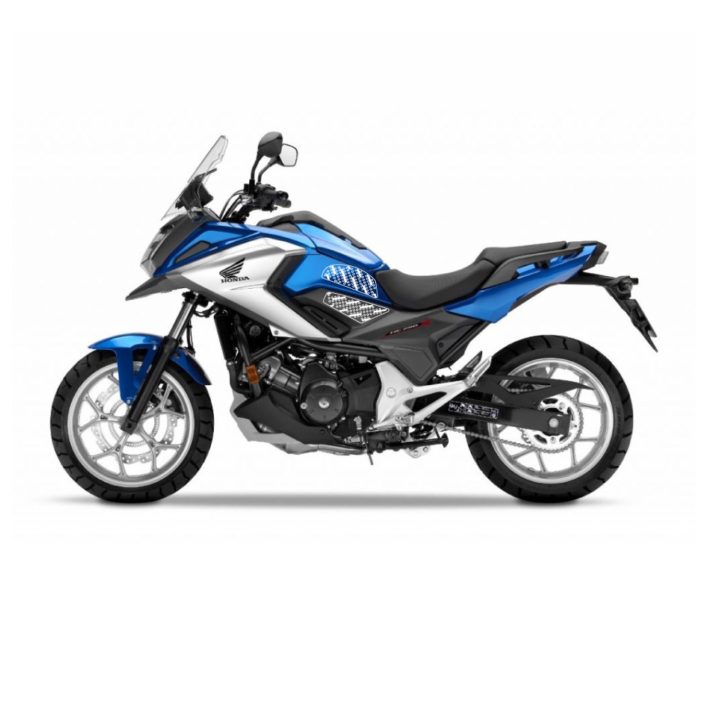 Stompgrip transparente, Volcano, para Honda NC750X, 2018-2020