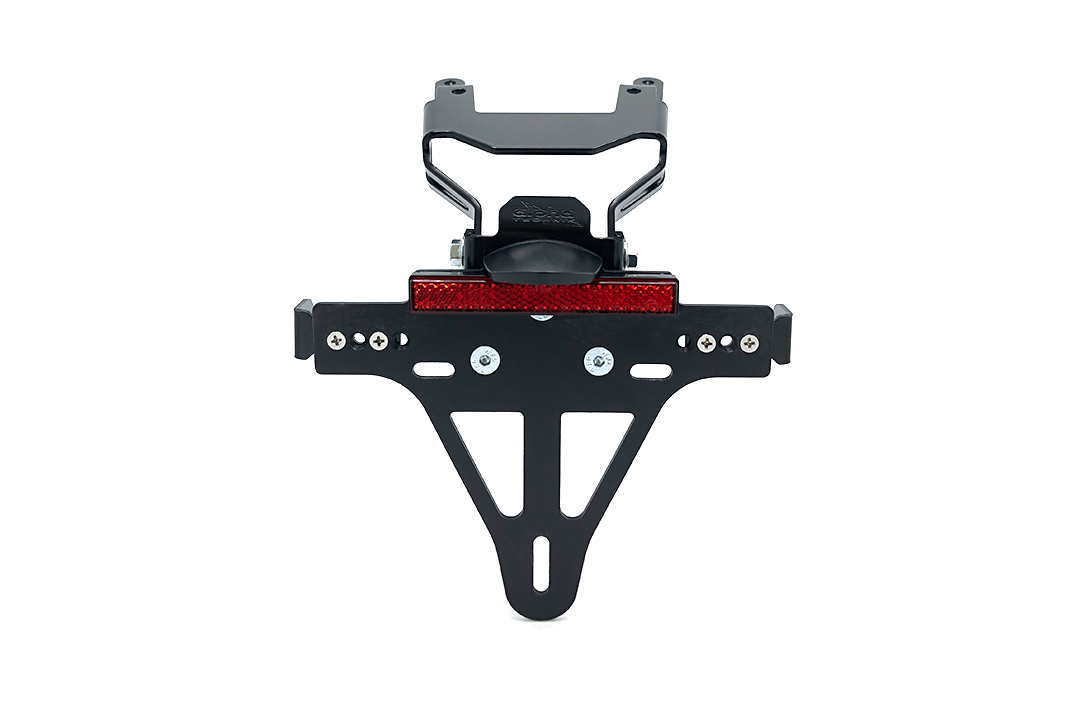 Soporte de matrícula alpha Technik para KTM 790 Adventure, 890 Adventure y 890 SM T