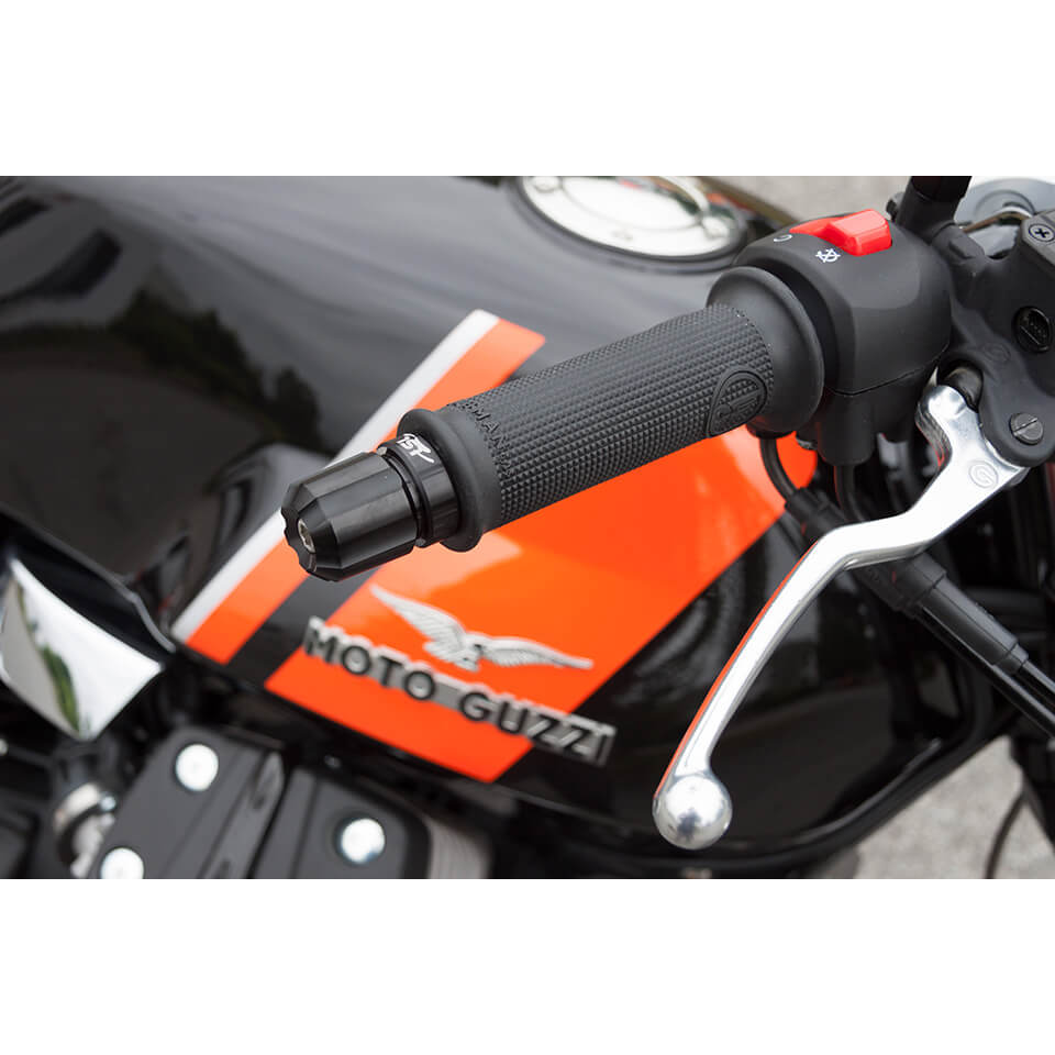 Puños LSL CLUBMAN 22 mm, 120 mm de largo, negros