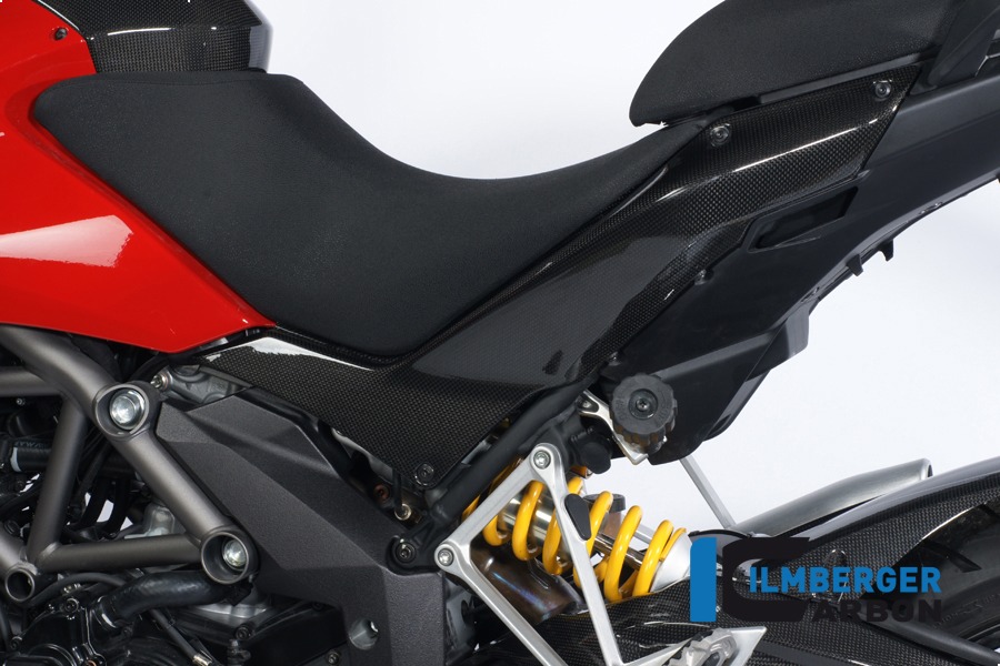 Ilmberger Tapa lateral de carbono debajo del asiento lado izquierdo, Carbono