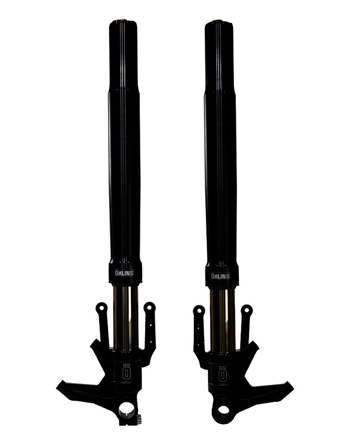 Horquilla Invertida Öhlins horquilla Road & Track FGRT 307 para Harley Davidson CVO Road Glide FLTRXSE, FLTRXSTSE, Street Glide FLHXSE 2023-