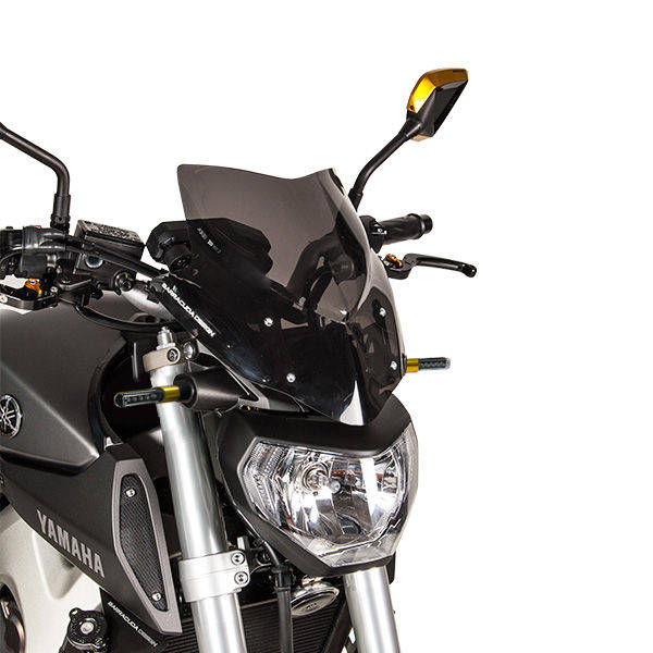 Cúpula Barracuda Aerosport de Plexiglás para Yamaha MT-09 2014 - 2016