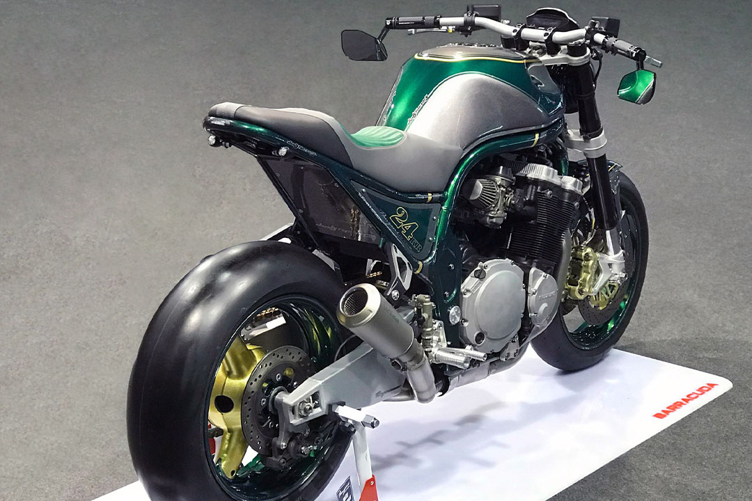 Barracuda luz de intermitente S-LED B-LUX negro