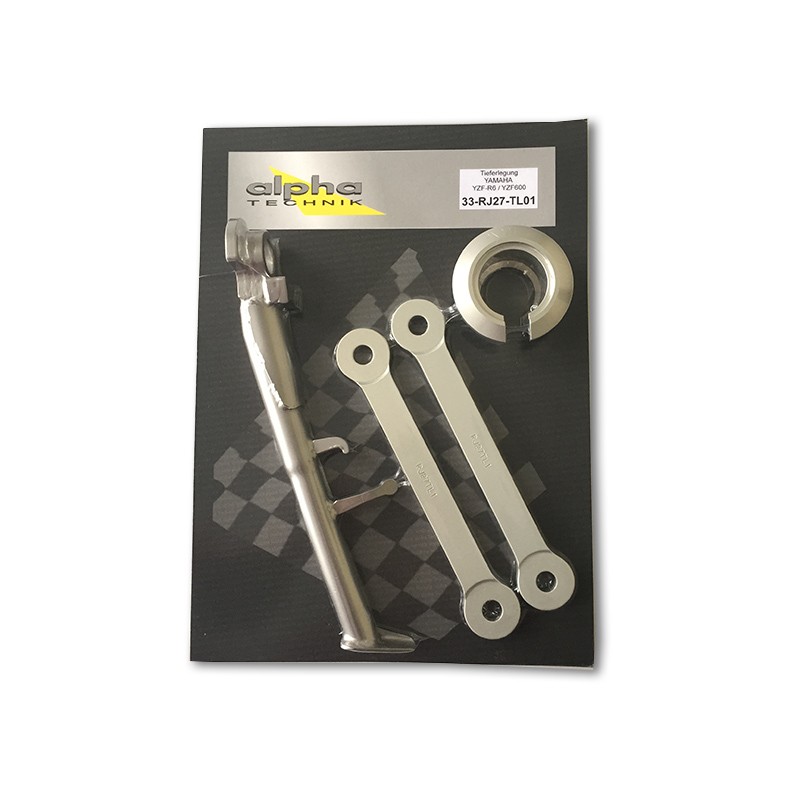 Kit de reducción de altura alpha Technik 35mm para Yamaha YZF-R6, YZF600; Tipo RJ27; Año del modelo 2017-