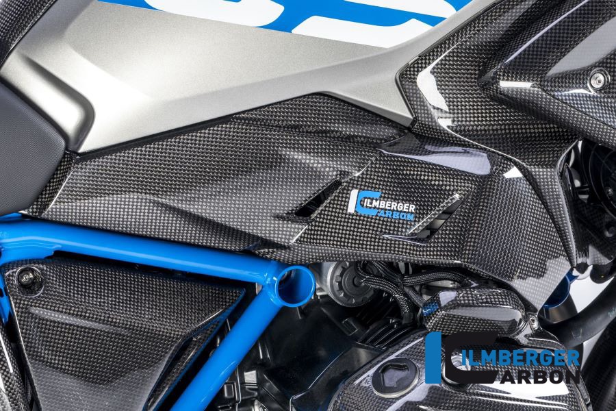 Ilmberger Carbon depósito de gasolinaabdeckung abajo lado derecho