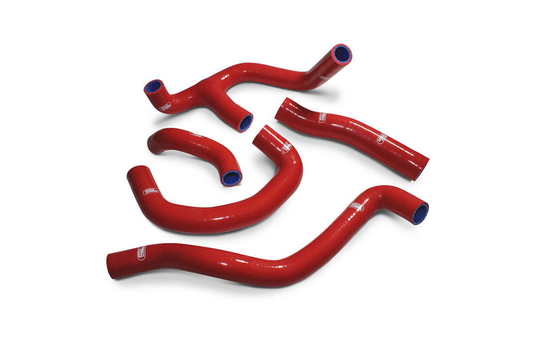 Kit de mangueras de silicona SAMCO SPORT rojo para Suzuki RGV250 año del modelo 1991-1996