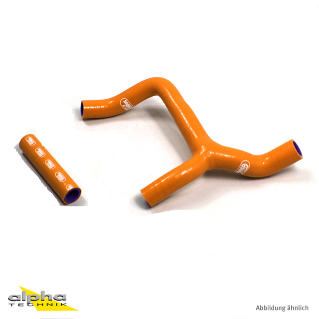 Kit de mangueras de silicona SAMCO SPORT, naranja, para KTM 250 SX-F Factory Edition, año del modelo 2015