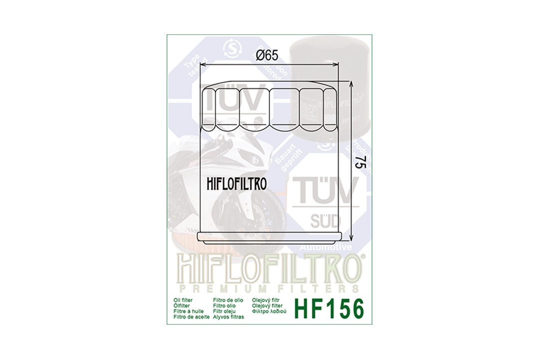 HIFLO filtro de aceite HF156 para varios modelos KTM, 2º Filtro