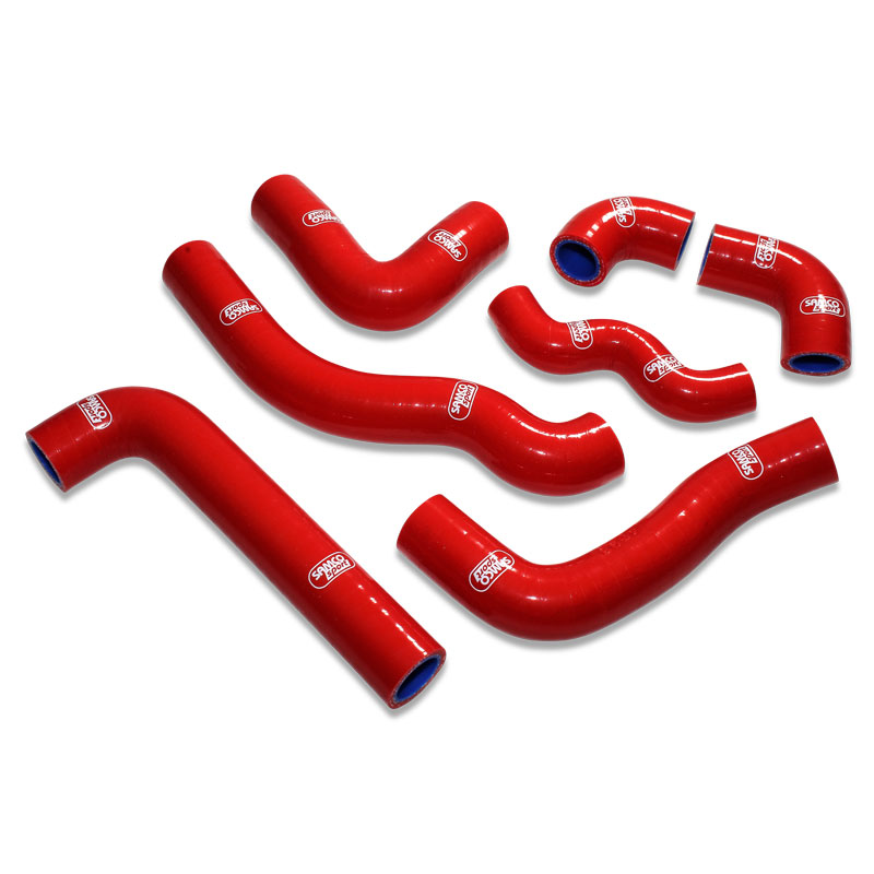 Kit de mangueras de silicona Samco en rojo viper, para varios modelos Beta