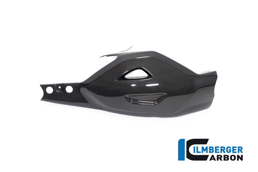 Protector de basculante de carbono Ilmberger, brillante, Ducati Diavel V4, 2023-