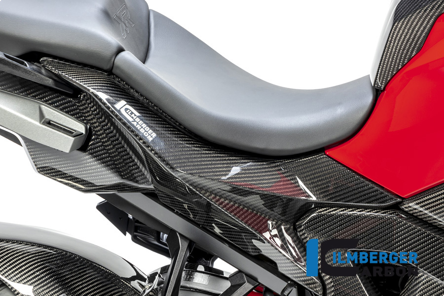 Carenado trasero de carbono Ilmberger lado derecho, brillante, BMW S1000XR 2020-2023