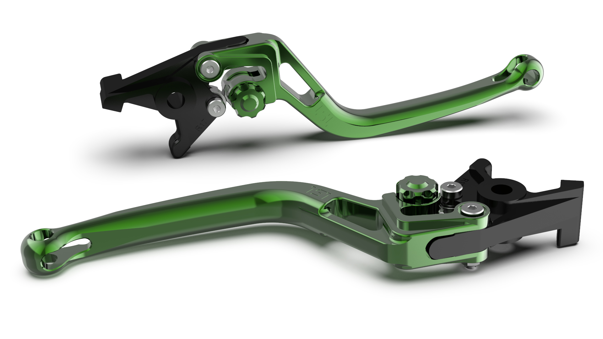 LSL maneta del embrague BOW L83R, verde/verde