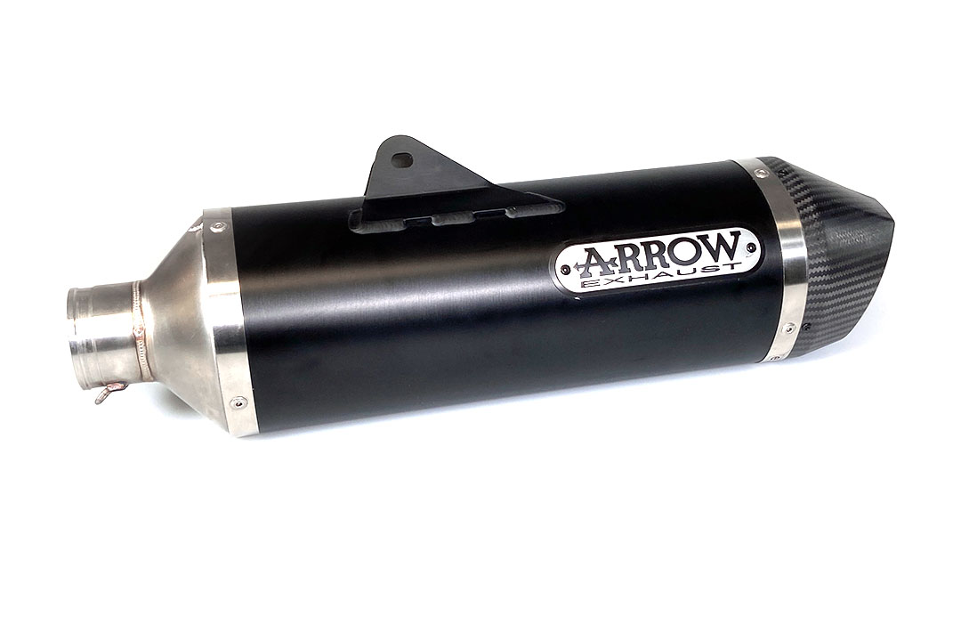 Escape ARROW RACE TECH para KTM 690 Enduro / Enduro R / SMC / SMC R 2009- de aluminio, negro