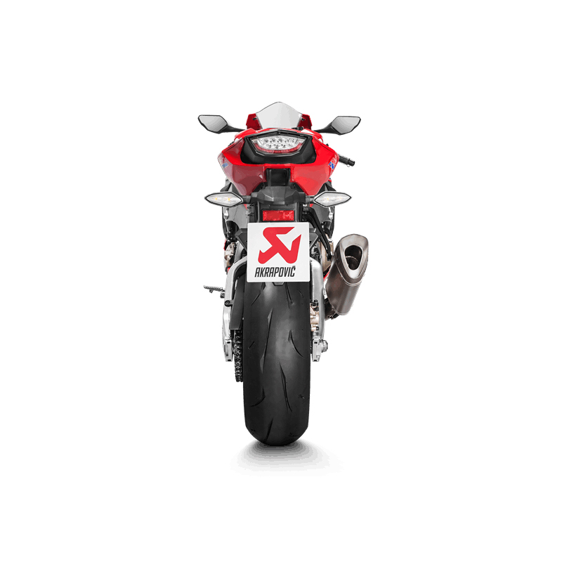 Línea Akrapovic Racing (Titanio) sistema de escape para Honda CBR1000RR Año del modelo 2017-2019 / SP y SP2 Año del modelo 2017-2019