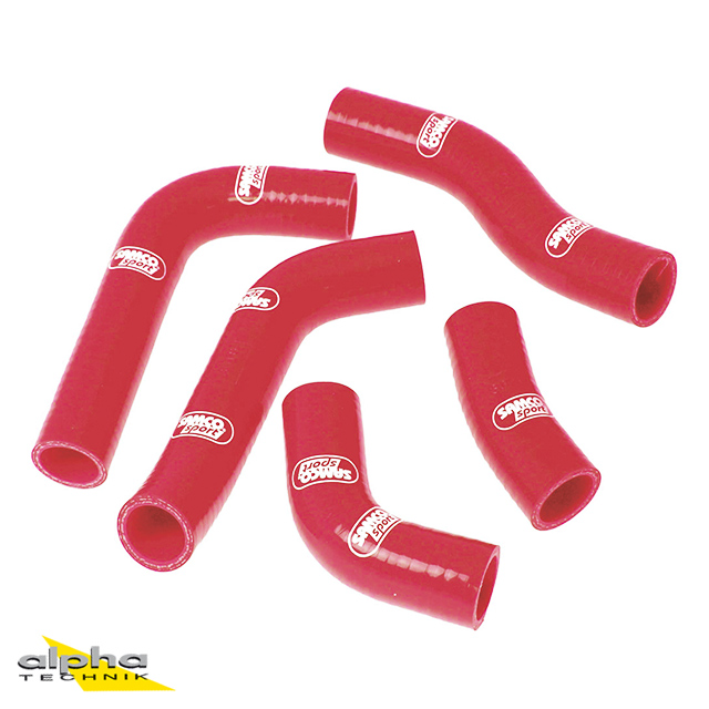Kit de mangueras de silicona SAMCO SPORT rojo para Suzuki B-King 1300 Modelo 2008-2012