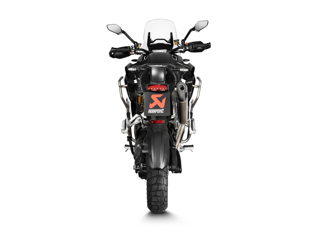 Akrapovic Slip-On Line (Titanium) sistema de escape para Triumph Tiger 1200 GT, Rally, 2022-2024
