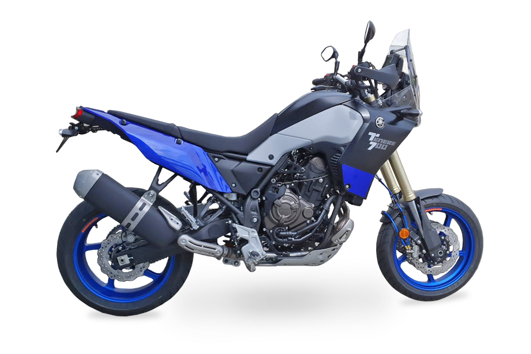OZ Piega Kit de conversion llantas 17" forjadas en aluminio Yamaha Tenere 700, azul mate, a partir de 2019

