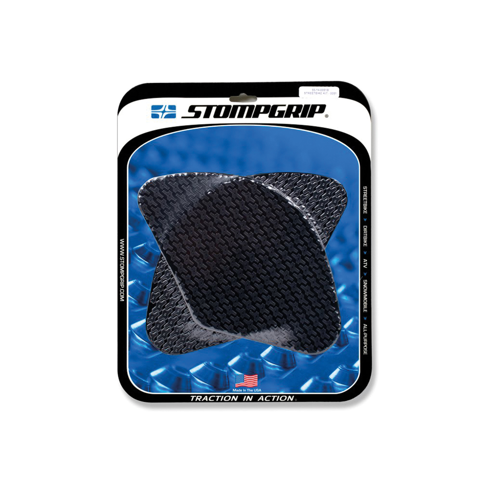Almohadillas de tracción Stompgrip negras, para BMW, R1200GS (Adventure), Suzuki, SV650 (S), SV1000