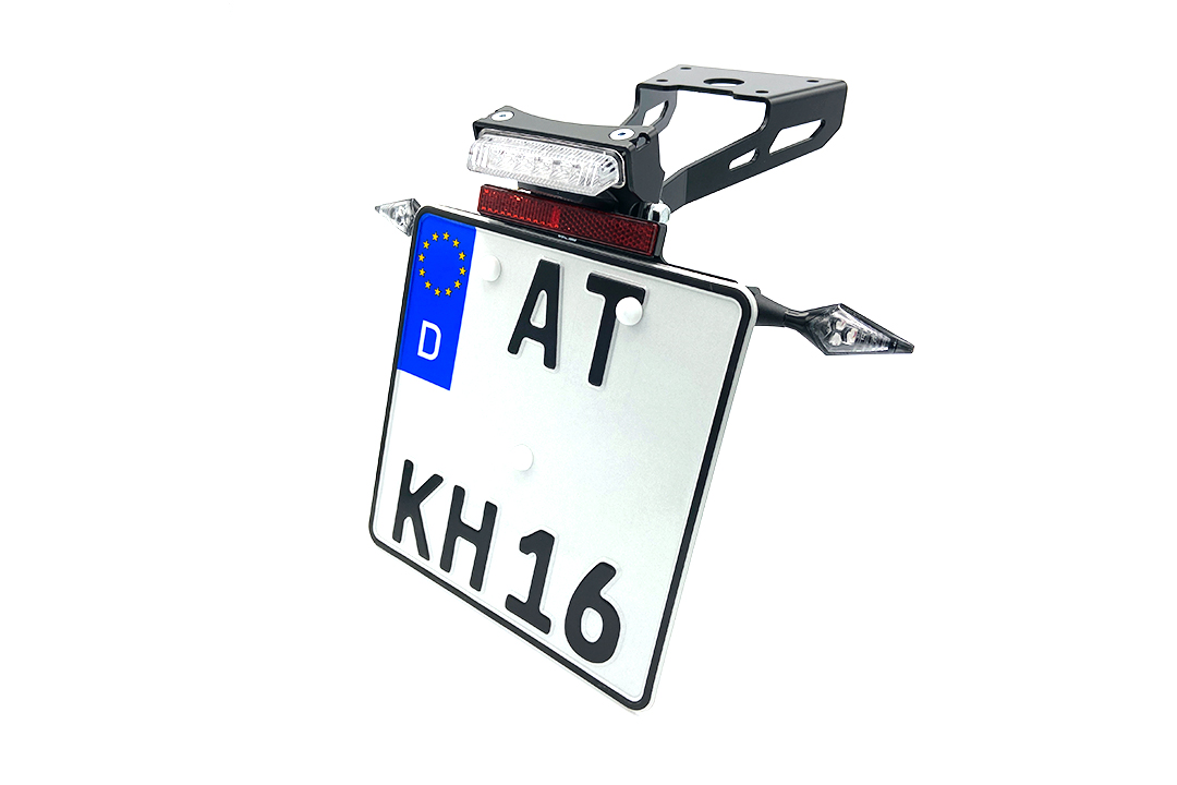 Soporte de matrícula alpha Technik para Suzuki GSX-8S / GSX800 año del modelo 2023-