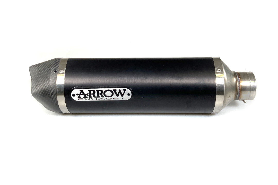 Escape ARROW RACE TECH para Ducati Monster 1200 1200R 1200S 2016- de aluminio, negro