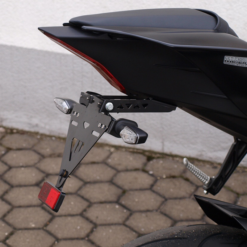 alpha Technik Portamatrículas para Yamaha YZF-R6; Tipo RJ27; Año del modelo 2017-