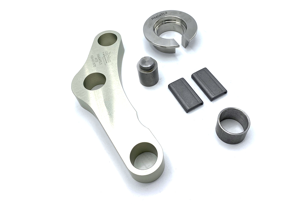 Kit de reducción de altura alpha Technik 45mm Yamaha MT07A, MT-07, Moto Cage en aprox. 45mm; Año del modelo 2017