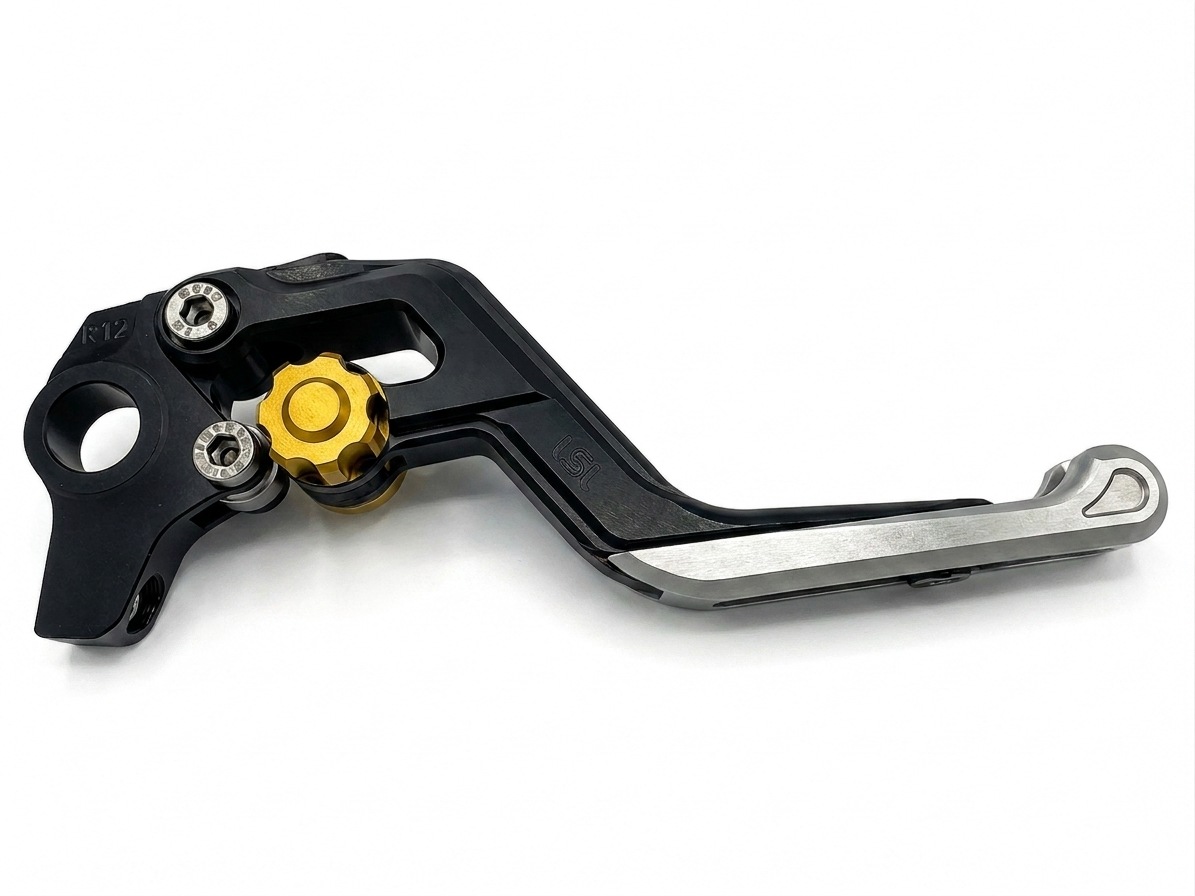 LSL ERGONIA Maneta de freno R17 Negro/Oro/Plata