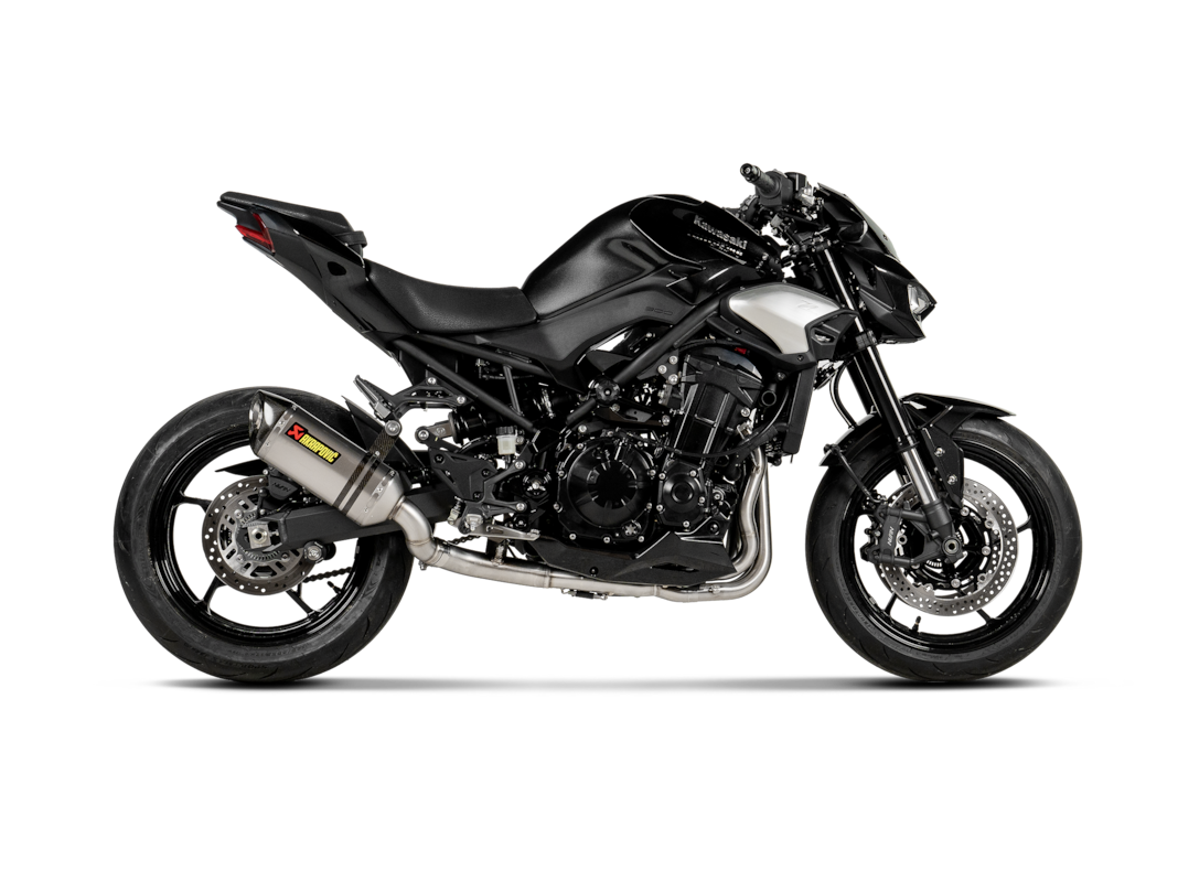 Colector Opcional Akrapovic (SS) sistema de escape para Kawasaki Z900 Año del modelo 2025