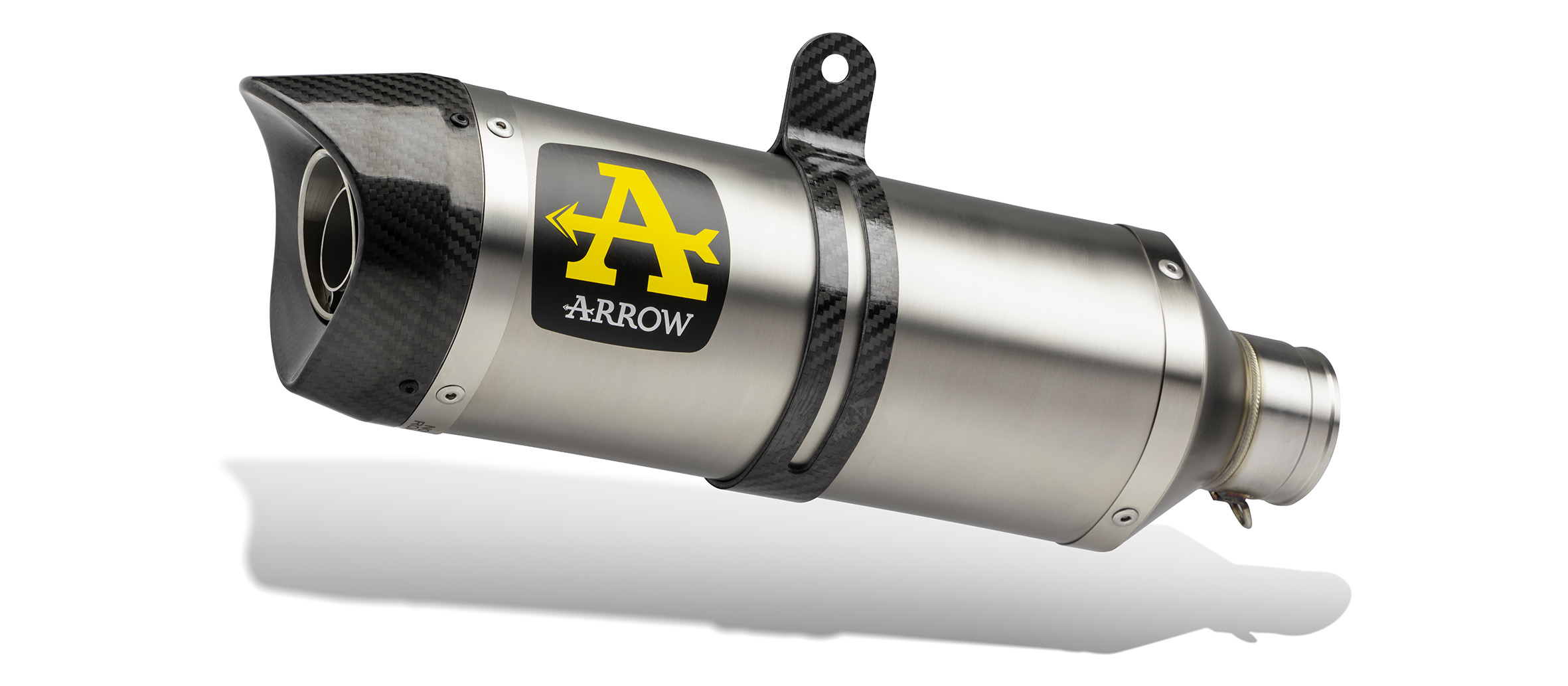 Sistema de competición ARROW THUNDER con carcasa de titanio para Yamaha MT07, Tipo RM48, RM49, RM50, RM51, RM53, RM54, 2025-
