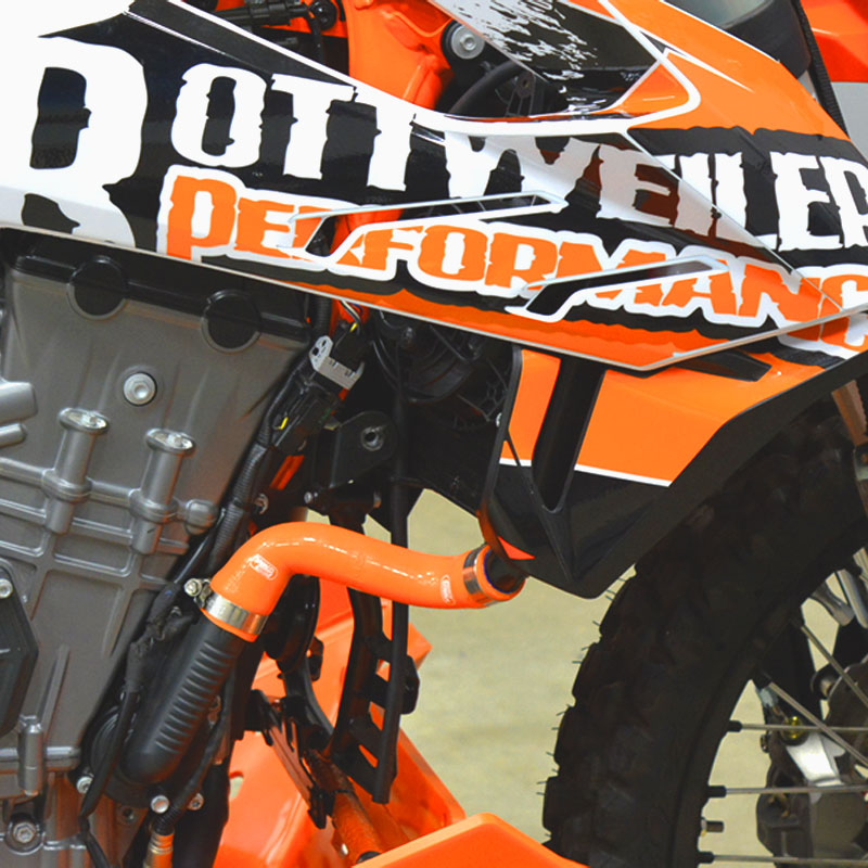 Kit de Mangueras de Silicona SAMCO SPORT naranja para KTM 790 Adventure 2019-2022, 890 Adventure 2021-2024, 890 SMT, 2023-2024 y Husqvarna Norden 901, 2022-2023
