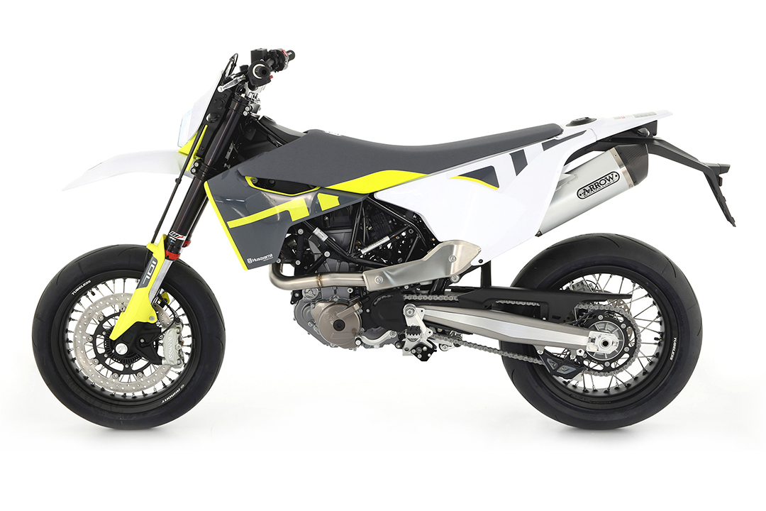ARROW Escape RACE-TECH Aluminio para KTM 690 SMC R / Enduro R y GASGAS SM 700 / ES 700
