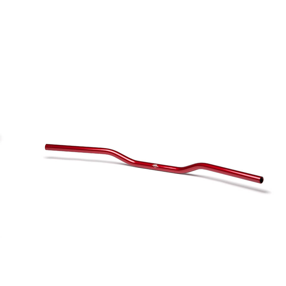 Manillar LSL de aluminio Street Bar A00, 7/8 pulgadas, rojo