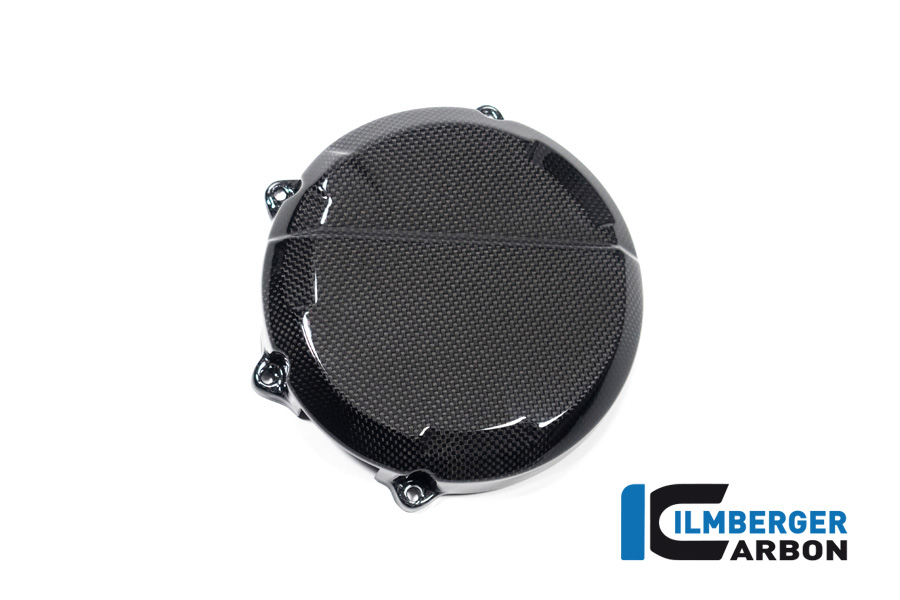 Cubierta de tapa de embrague de carbono Ilmberger, brillante, Ducati Streetfighter V2, 2022-