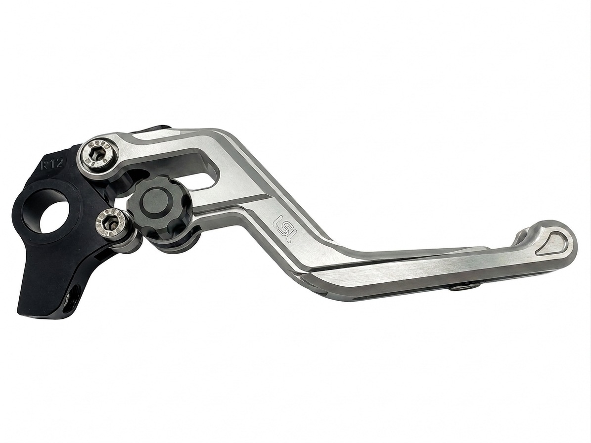 Maneta de Freno LSL ERGONIA R16R Plata/Antracita/Plata