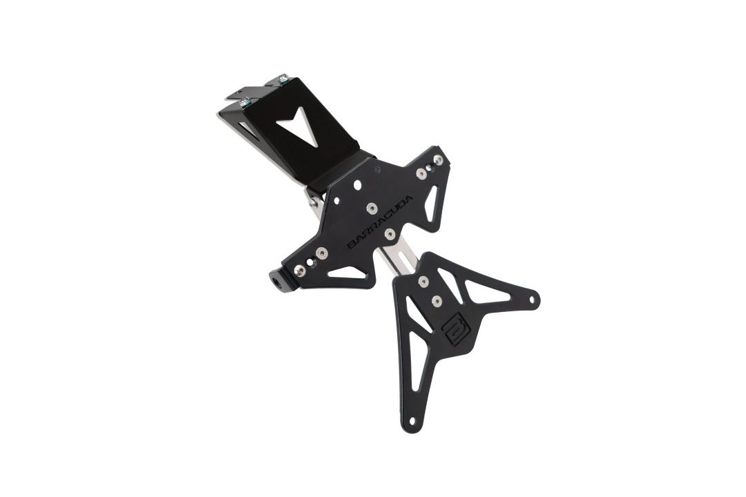 Soporte de matrícula Barracuda para Kawasaki ER6-N 2012-2016