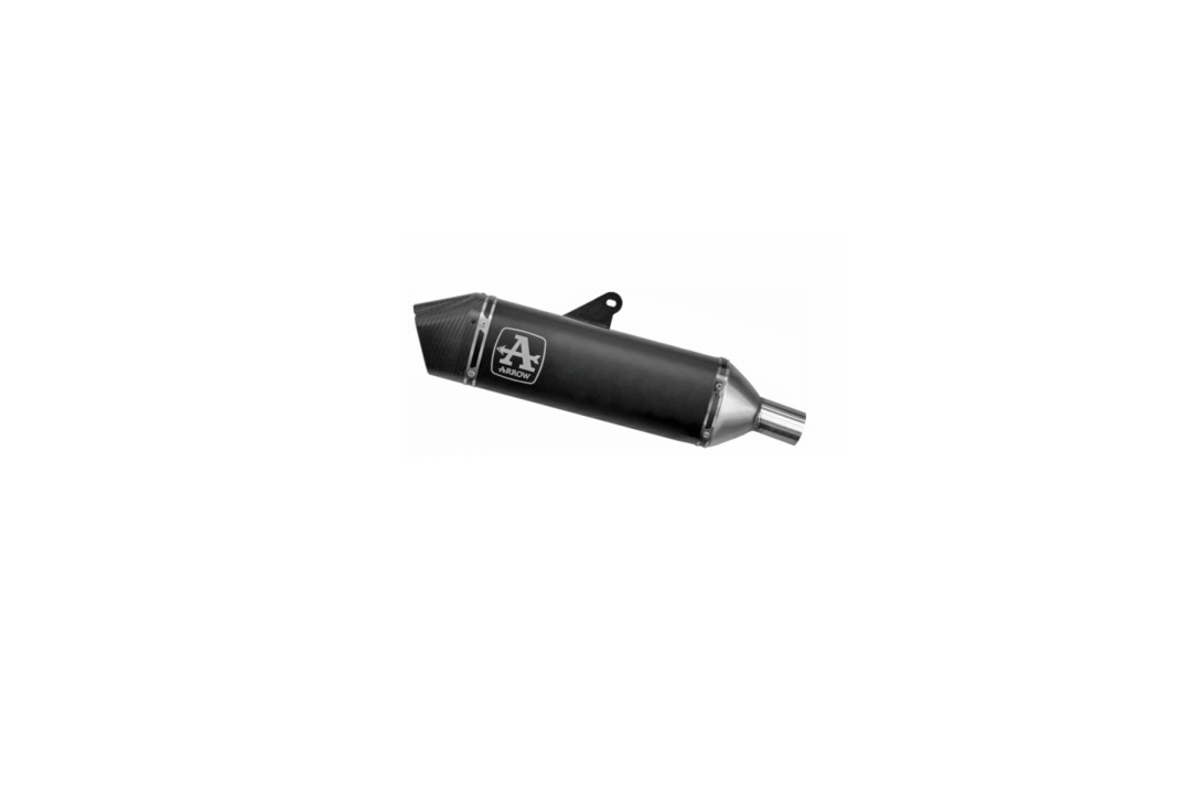ARROW VELOCE DARK Slip-On para usar con maletas laterales para Triumph Tiger 1200 año de modelo 2022-