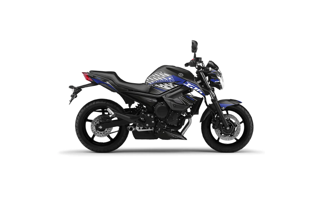 Stompgrip híbrido, Volcano, para Yamaha XJ6 Diversion (F), 2009-2015