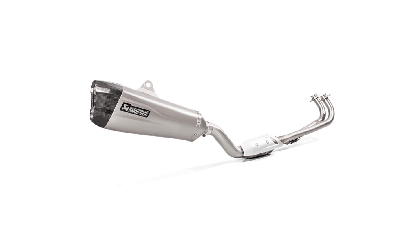 Akrapovic Racing Line (Titanium) sistema de escape para Yamaha TMAX 2017-2019