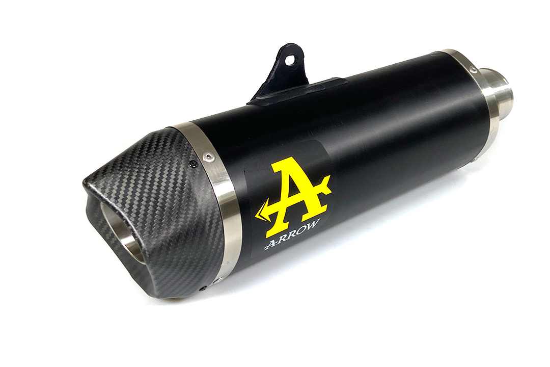 ARROW Escape RACE TECH para Suzuki V-Strom 650 (XT), 2017- de aluminio, negro