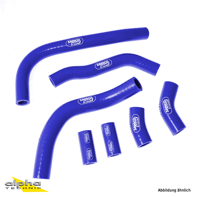 Kit de mangueras de silicona SAMCO SPORT Diseño OEM azul para Honda CRF450R año de modelo 2009-2012