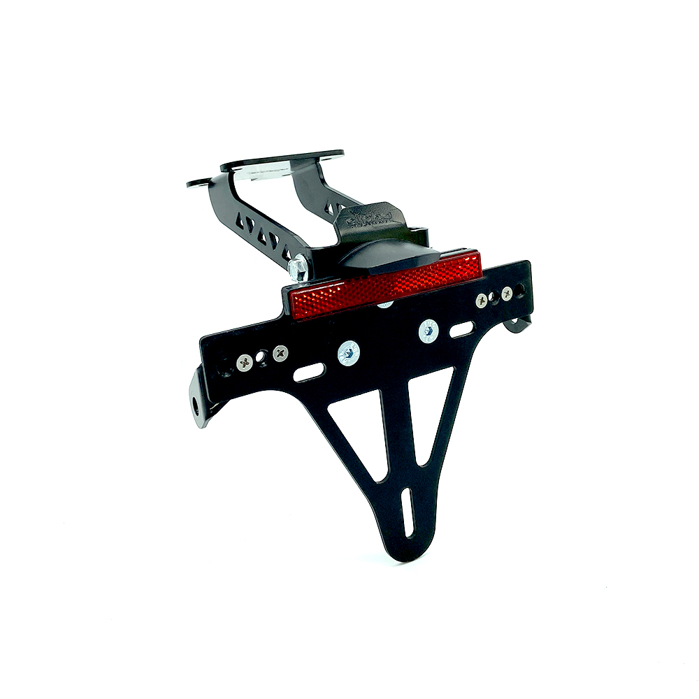 Soporte de matrícula alpha Technik para Yamaha YZF-R125 / R125 / YZF125-A, a partir del año de modelo 2021-