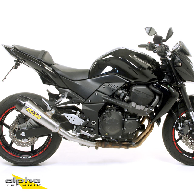 ARROW Escape X-KONE Acero Inoxidable para Kawasaki Z750 / Z800 / Z800E 2011-2016