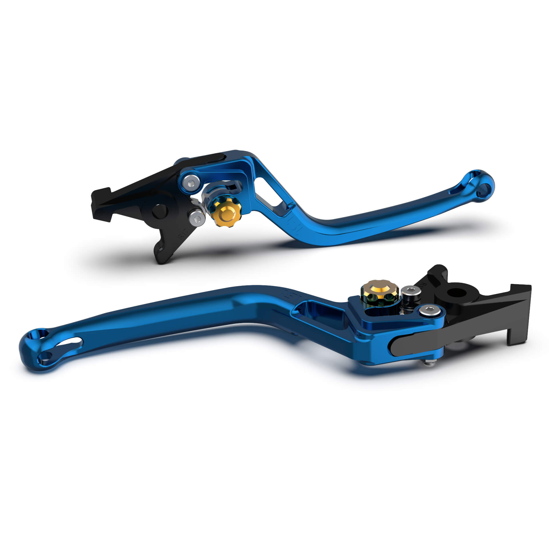 Maneta de freno LSL BOW R35R, azul/dorado