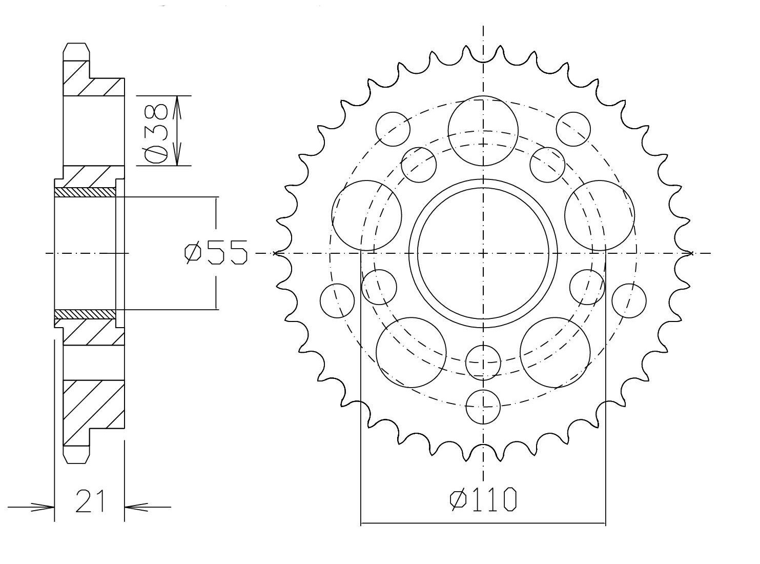 corona Aluminio, Ducati 916, Z-39