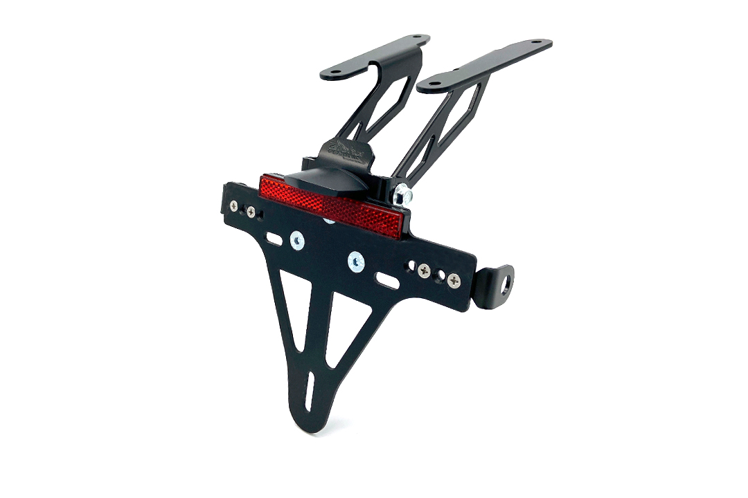 Soporte de matrícula alpha Technik para KTM 390 Adventure a partir del año modelo 2020, Tipo: KTM Is Adventure