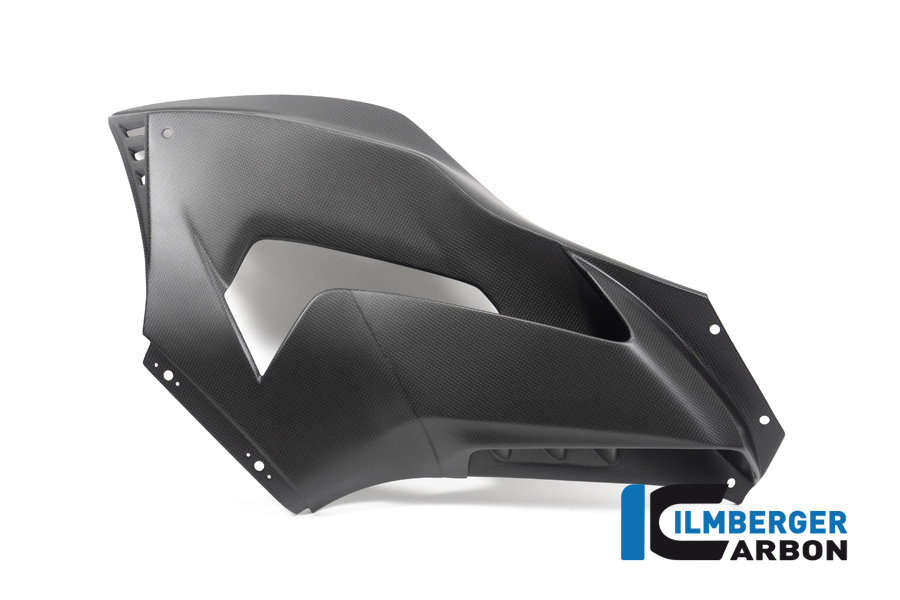 Panel lateral de carenado de carbono Ilmberger lado derecho, mate, para Honda CBR1000RR-R Fireblade (SP), SC82, a partir de 2020-