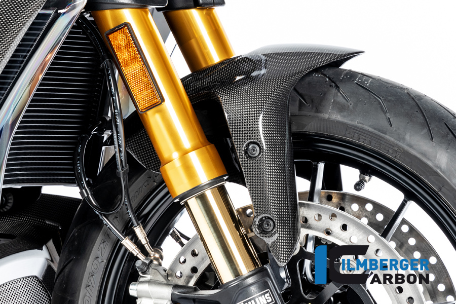 Guardabarros de Carbono Ilmberger anterior, delanteroe, brillante, Ducati Diavel 1260, 2019-