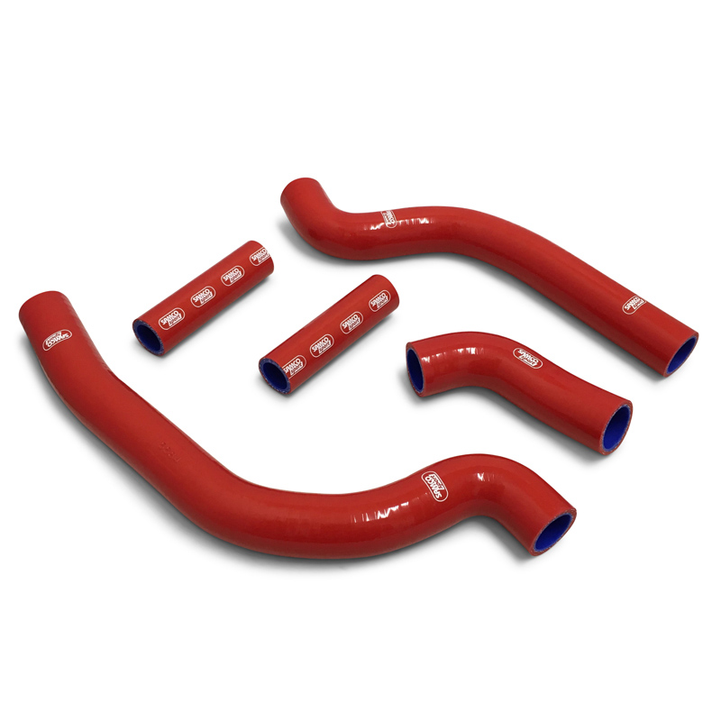Kit de mangueras de silicona Samco rojo para Aprilia RSV4/RF/RR
